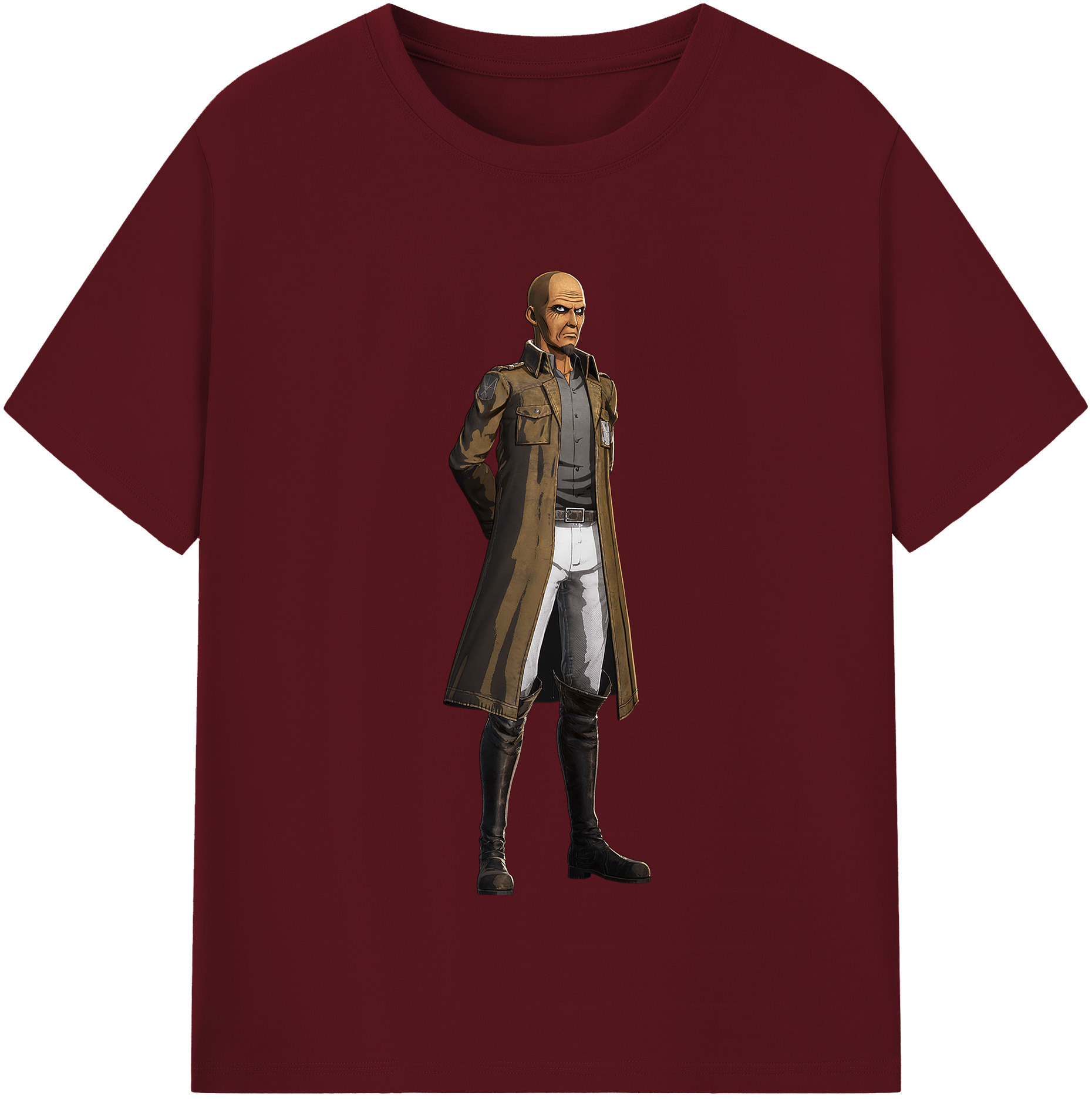 （画像用） 進撃の巨人 Attack on Titan 綿100％半袖Tシャツ（フロントプリント）